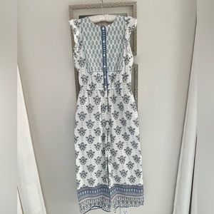 Gal Meets Glam Eden cropped jumpsuit size 4